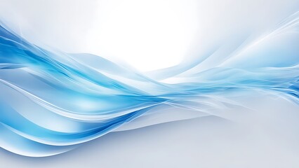 Naklejka premium abstract blue wave background