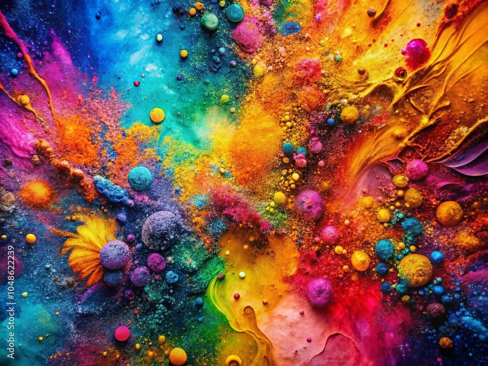 Poster grunge texture design with artistic elements for unique backgrounds and creative projects