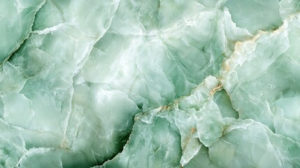 Obraz premium Green marble texture with natural stone patterns, Ai Generation