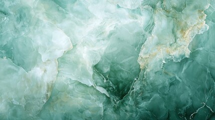 Obraz premium Green marble texture with natural stone patterns, Ai Generation