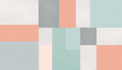 Fototapeta premium Pastel Abstract Pattern
