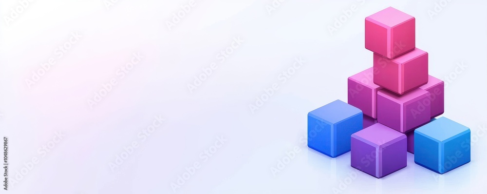 Aufkleber digital nodes forming strategic blockchain concepts