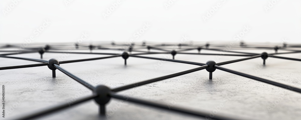 Poster network nodes connecting in a decentralized structure