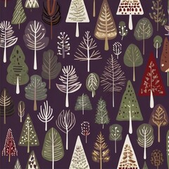 christmas seamless pattern