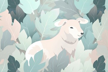 illustration of a sheep