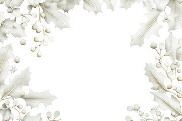 Fototapeta premium PNG Merry Christmas leaves leaf christmas.