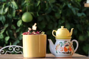 New dishes are sold in a hardware store in Israel.