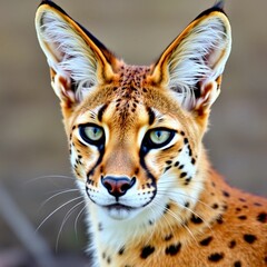 Obraz premium Serval Portrait