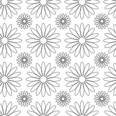 Abstract geometric pattern with crosses, stripes, lines. Seamless vector background. White and black ornament. Modern reticulated graphic design.