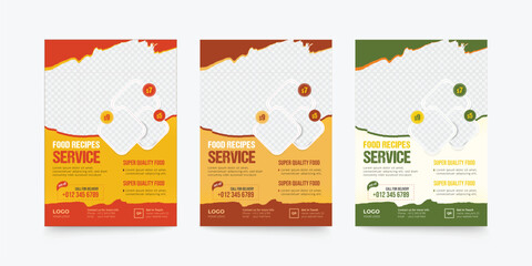 Restaurant food flyer, Food Flyer Template vector design