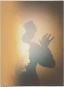 silhouette of a person 