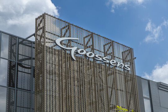 Goossens wonen en slapen shop sign, furniture store in the Netherlands. Nuenen, the Netherlands. 22 June 2024. 