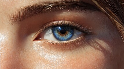 Obraz premium Female digital eye