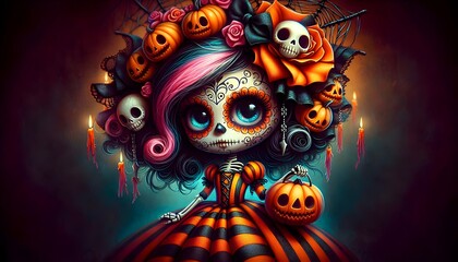 Halloween: Flores del Inframundo