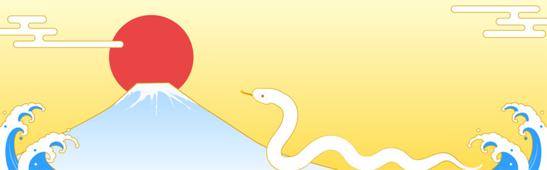 2025年巳年の新春初売りバナー