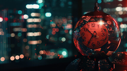 Ticking time bomb with dollar signs, symbolizing the urgency and financial stakes in critical decision-making scenarios.