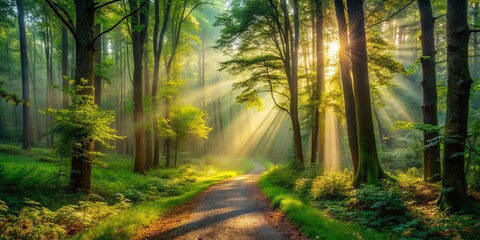 Tranquil Early Morning Walk in the Woods - Nature Photography Inspiration