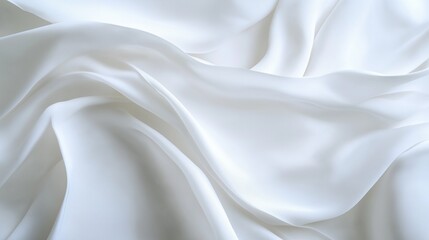 Obraz premium abstract background with gentle white curves that twist and turn