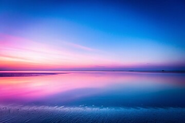 Fototapeta premium Vibrant Grainy Purple Blue Pink Gradient Background with Noise Texture for Minimalist Photography