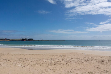 Obraz premium Geraldton, Western Australia. Australian seaside town with historic buildings and beautiful clean beaches