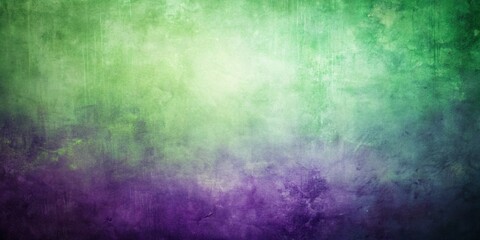 Fototapeta premium Vintage Green Purple Abstract Background with Textured Layers for Artistic Creations