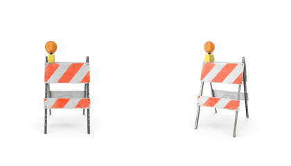Construction safety barrier