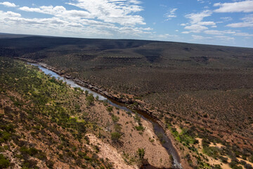 Kalbarri National Park, Western Australia. Gorges, River, Z-Bend, Natures Windows and Skywalks