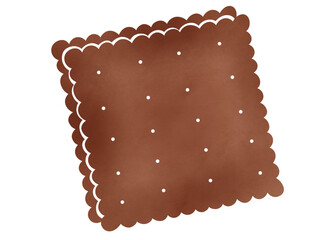 chocolate bar isolated on white background