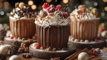An Exquisite Collection of Diverse Flavor Hot Chocolate SoufflÚs Perfect for All Festive Celebrations and Gatherings