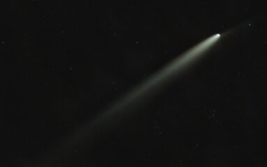 Comet C2023 A3 (Tsuchinshan-ATLAS), taken with amateur telescope.