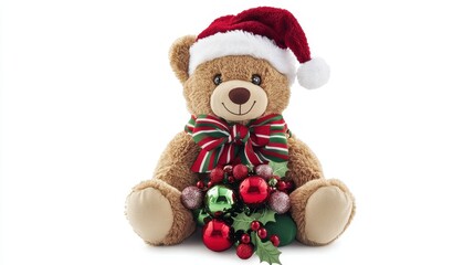 Cute Holiday Plush Toy with Bright Colors