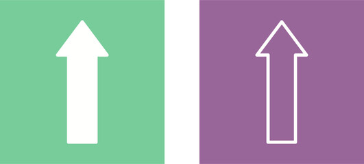 Arrow Up Vector Icon