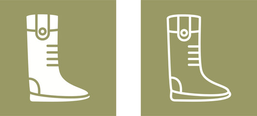 Long Boots Vector Icon