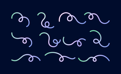 그라데이션 라인