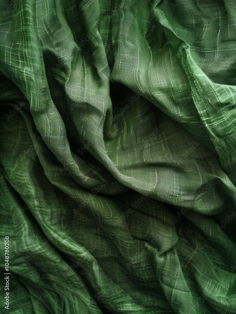 Aufkleber the fabric has visible stitching, with a zigzag pattern of thread on one edge