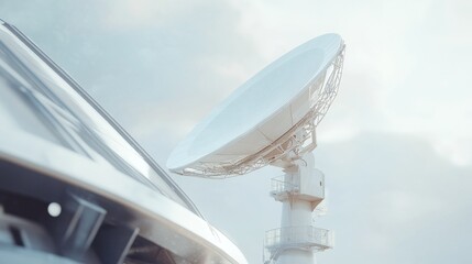 Obraz premium Satellite Dish in the Sky