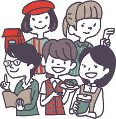 学生アルバイト色々