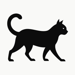 black cat silhouette