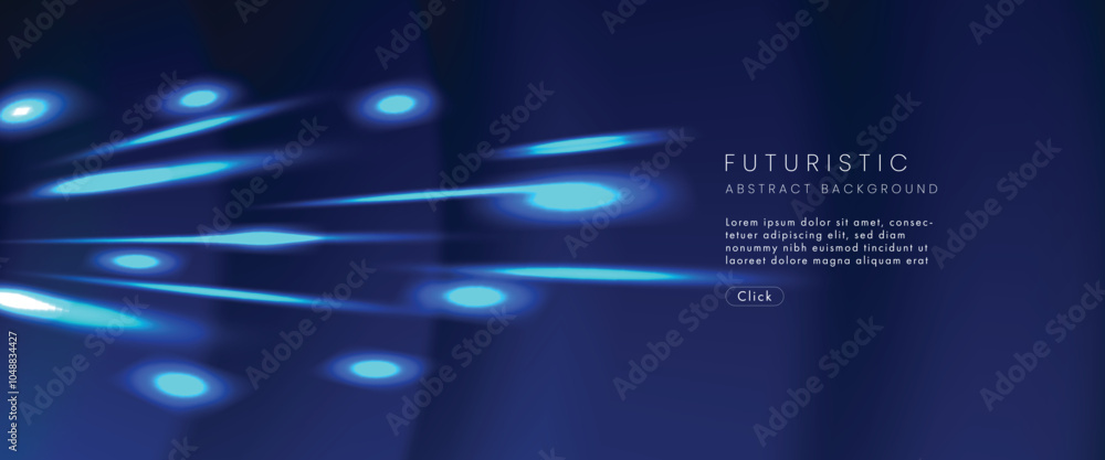 Aufkleber futuristic technology abstract background. abstract futuristic curve digital line design.modern futu