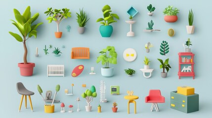 3D Cartoon Icons: Modern Design Elements for Visual Appeal