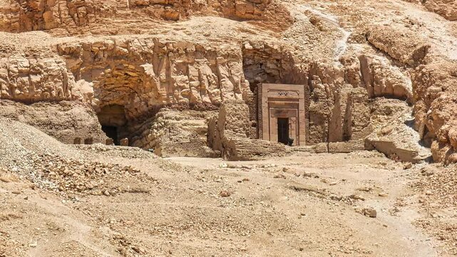 The antique temple of female pharao Hatchepsut near Luxor