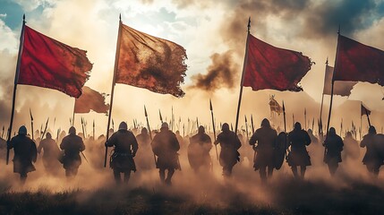 a soldier who is fighting a war
