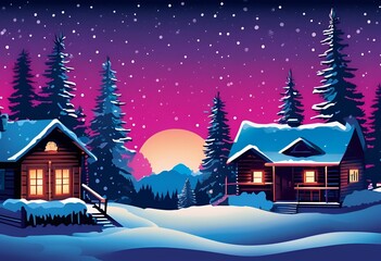 Winter Festival Background
