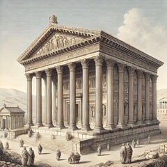 Obraz premium supreme court of the country