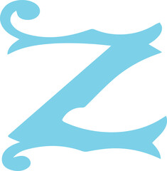 Alphabet art color signs letters design