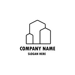 Real estate Logo Design Unique and Creative Real Estate Logo Design Vector
