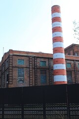 An old industrial enterprise . Moscow. Russia.