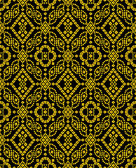 seamless pattern with leaves