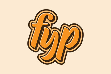 3d text effect with word 