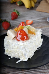 white cake